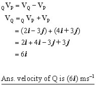 relative motion problem#2