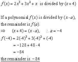 Remainder Theorem problem