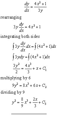 separable differential equations problem#1