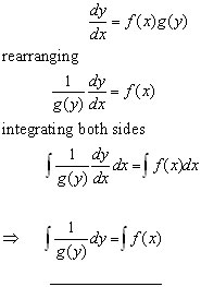 separable variables #1