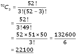 deck of cards combination problem #1