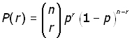 Binomial equation second form