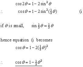 cosine angle